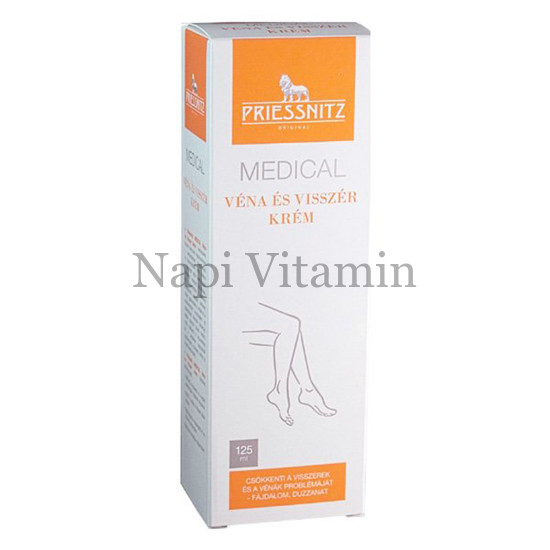 Priessnitz Vein Medical visszérkrém 125ml